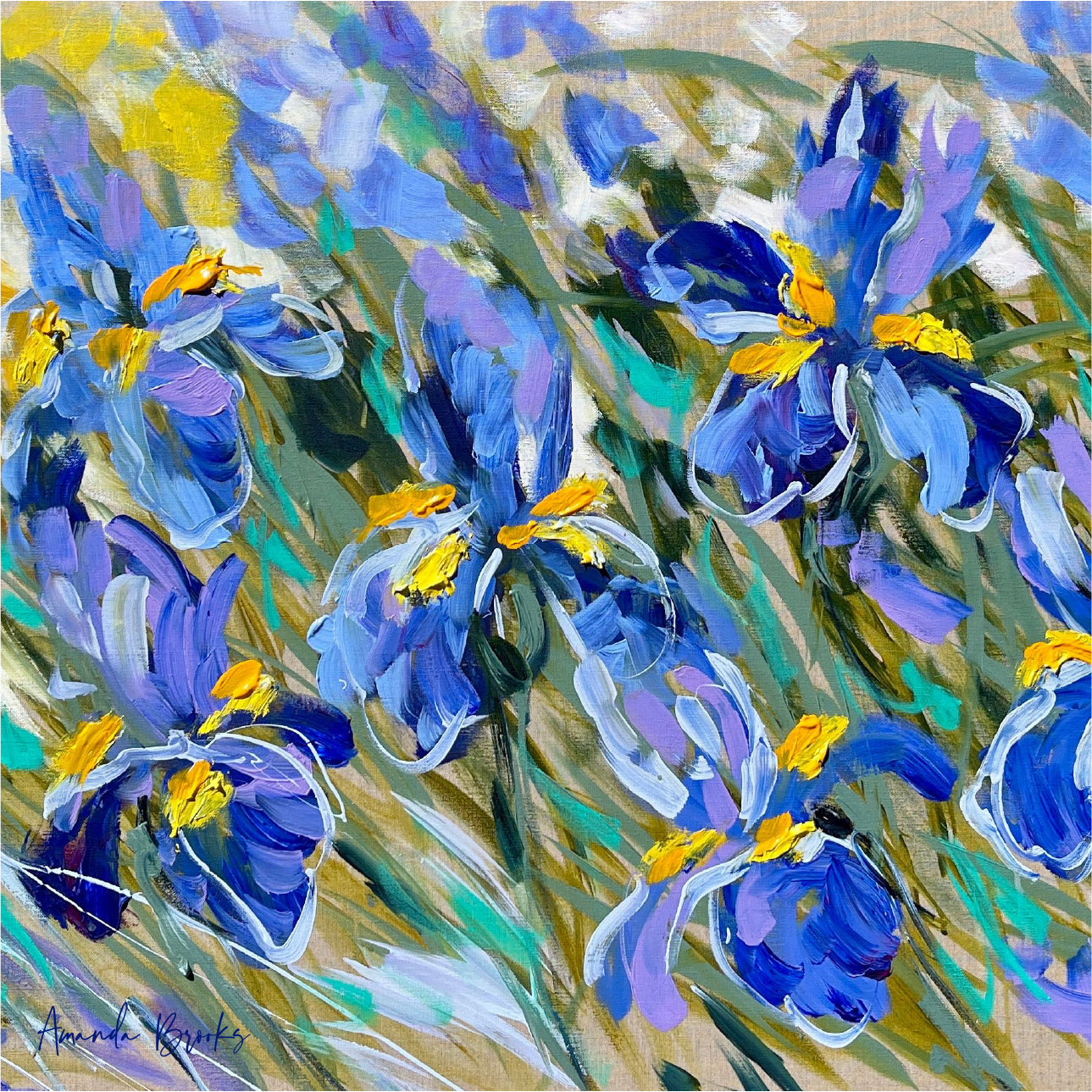 Iris Landscape Coasters