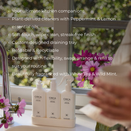 Alchemy™ Kitchen Trio Kit | White Tea & Wild Mint