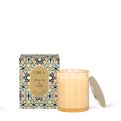 White Fig & Cedar 350g Candle