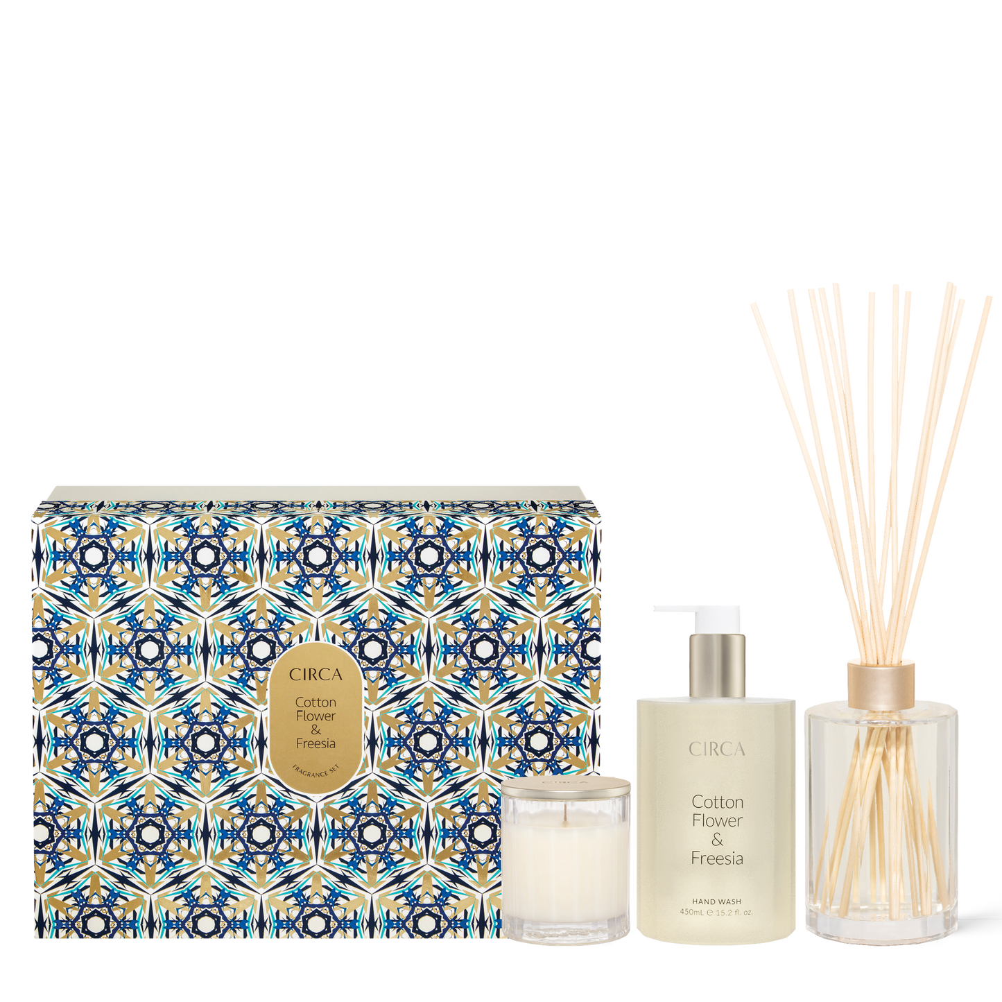 Gift Set | Cotton Flower & Freesia