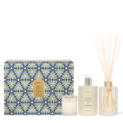 Gift Set | Cotton Flower & Freesia