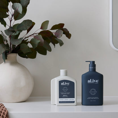 650ml Lotion Refill - Coconut & Wild Orange