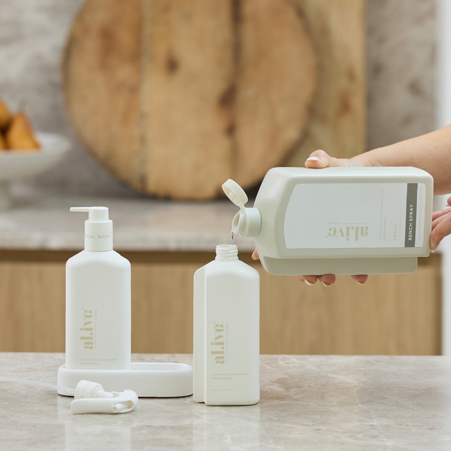 1LT Bench Spray Refill - Lemon Myrtle & Honeydew