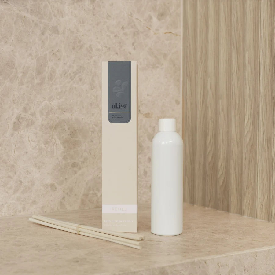 Reed Diffuser Refill - Coconut & Wild Orange