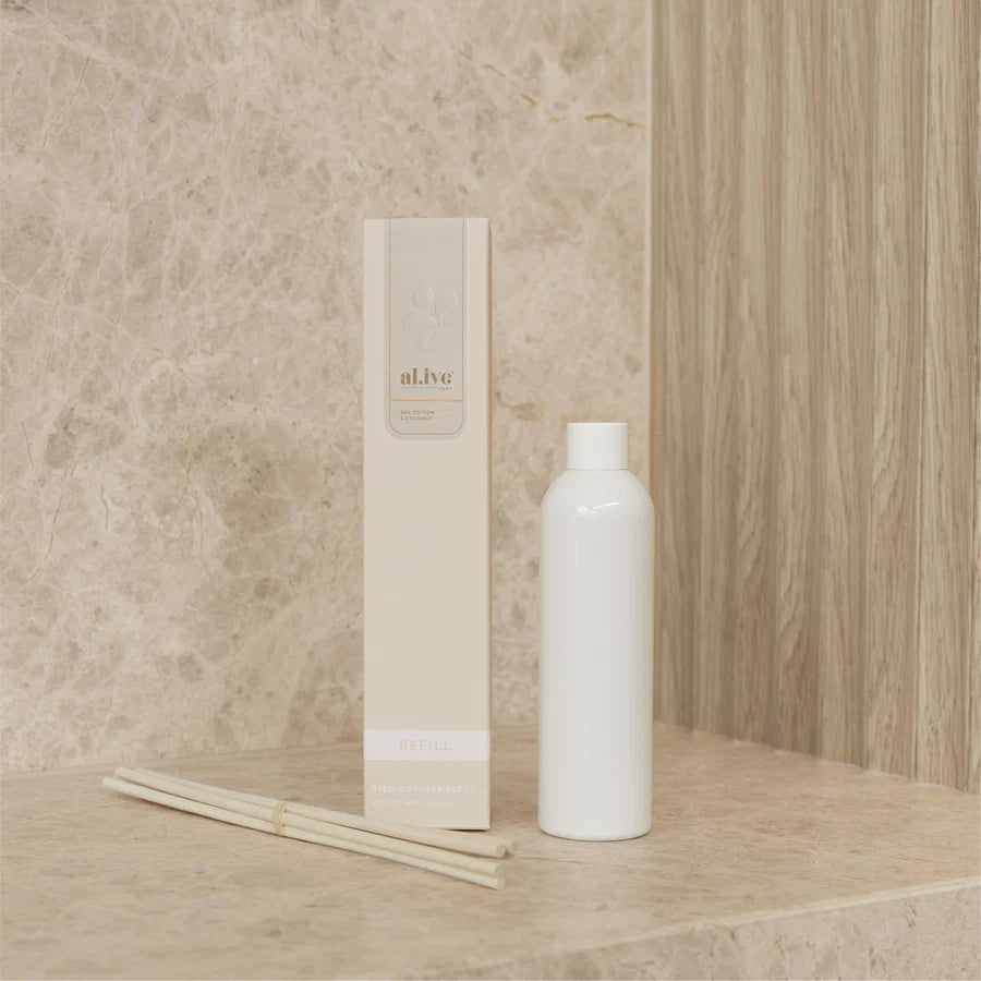 Reed Diffuser Refill - Sea Cotton & Coconut