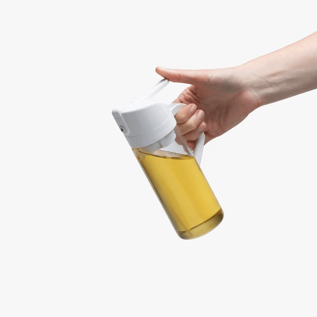 Oileroo | White + Glass Bottle