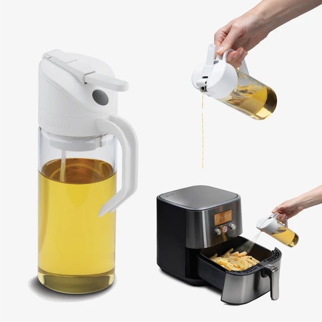 Oileroo Lite | White + Plastic Bottle