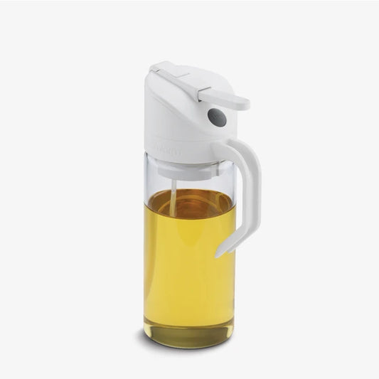 Oileroo | White + Glass Bottle