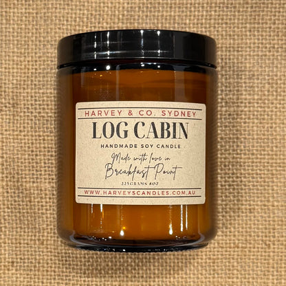Candle | Log Cabin