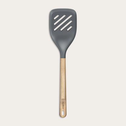 Zyliss Slotted Turner Oak Wood