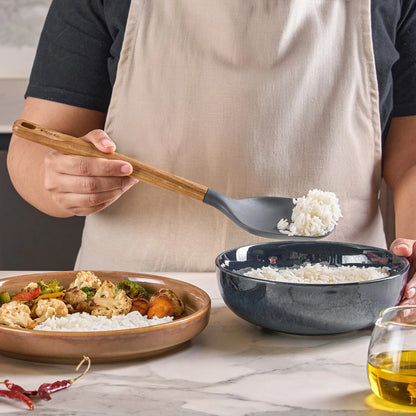 Zyliss Spoon Server Oak Wood