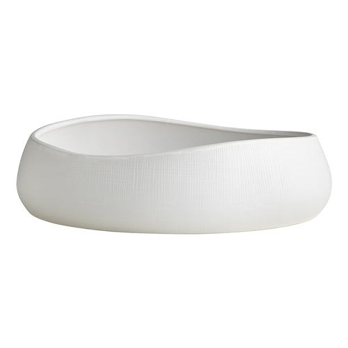 Bisque Oval Bowl