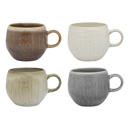 Linen Mugs | Autumn Set of 4