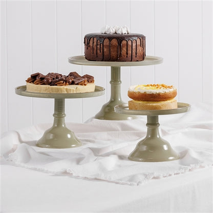 Torte Cake Stand 29x18cm | Sage