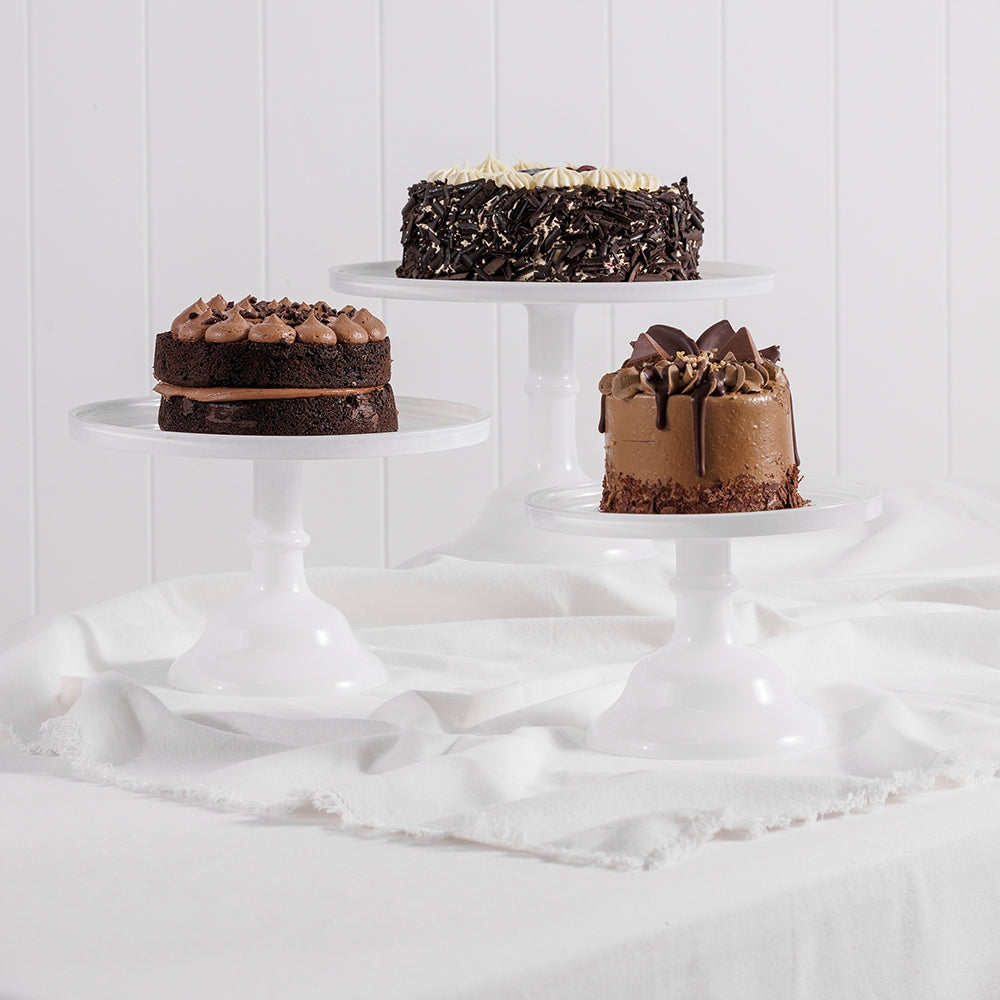 Torte Cake Stand 29x18cm | White