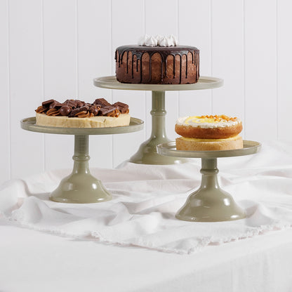 Torte Cake Stand 25x15.5cm | Sage