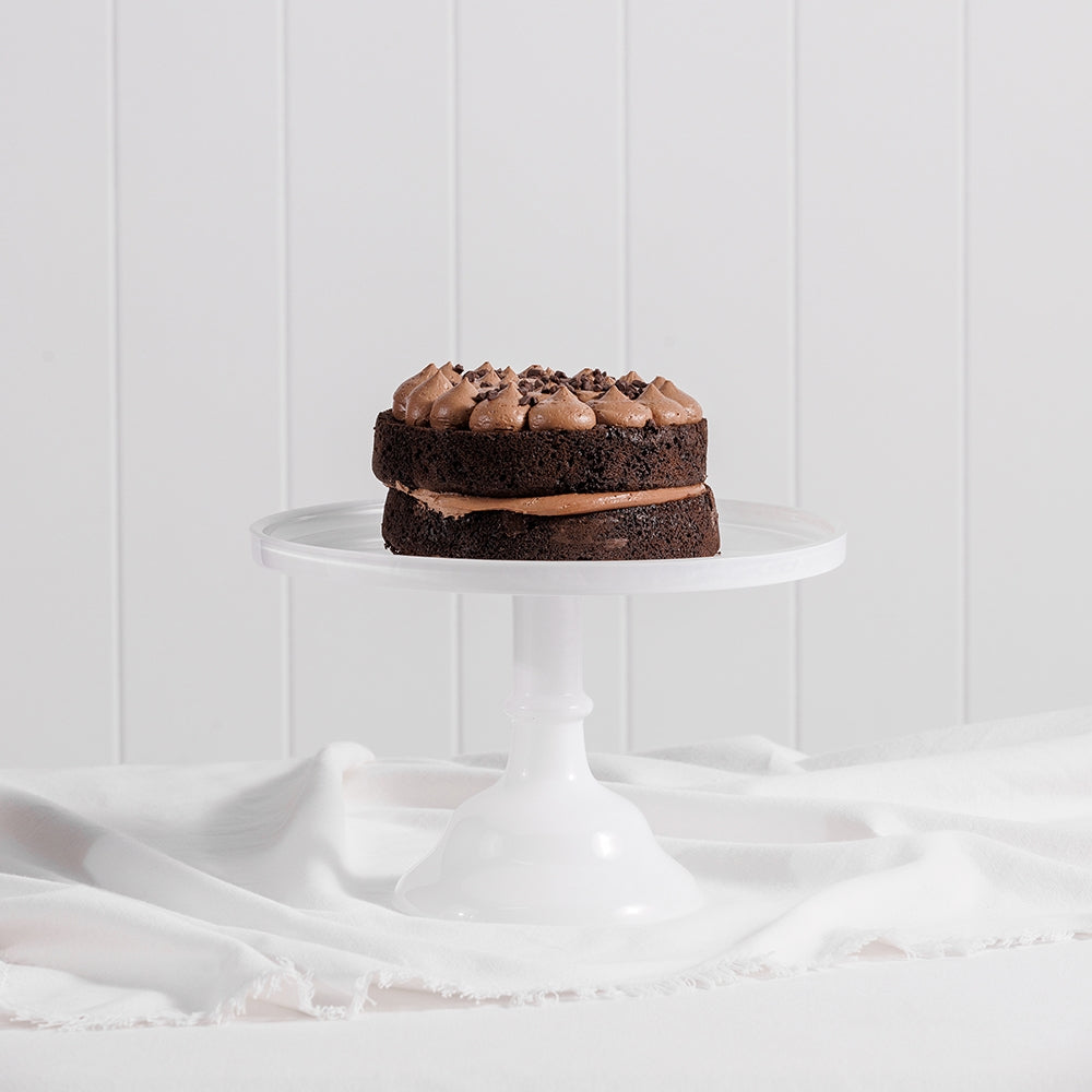 Torte Cake Stand 25x15.5cm | White