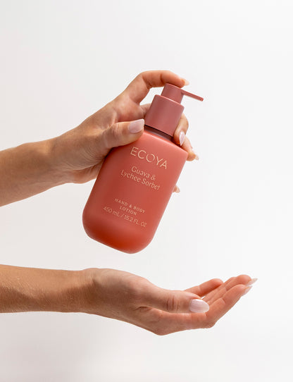 Hand & Body Lotion | Guava & Lychee Sorbet