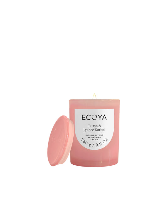 Guava & Lychee Sorbet Metro Candle