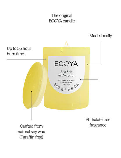 Sea Salt & Coconut Metro Candle