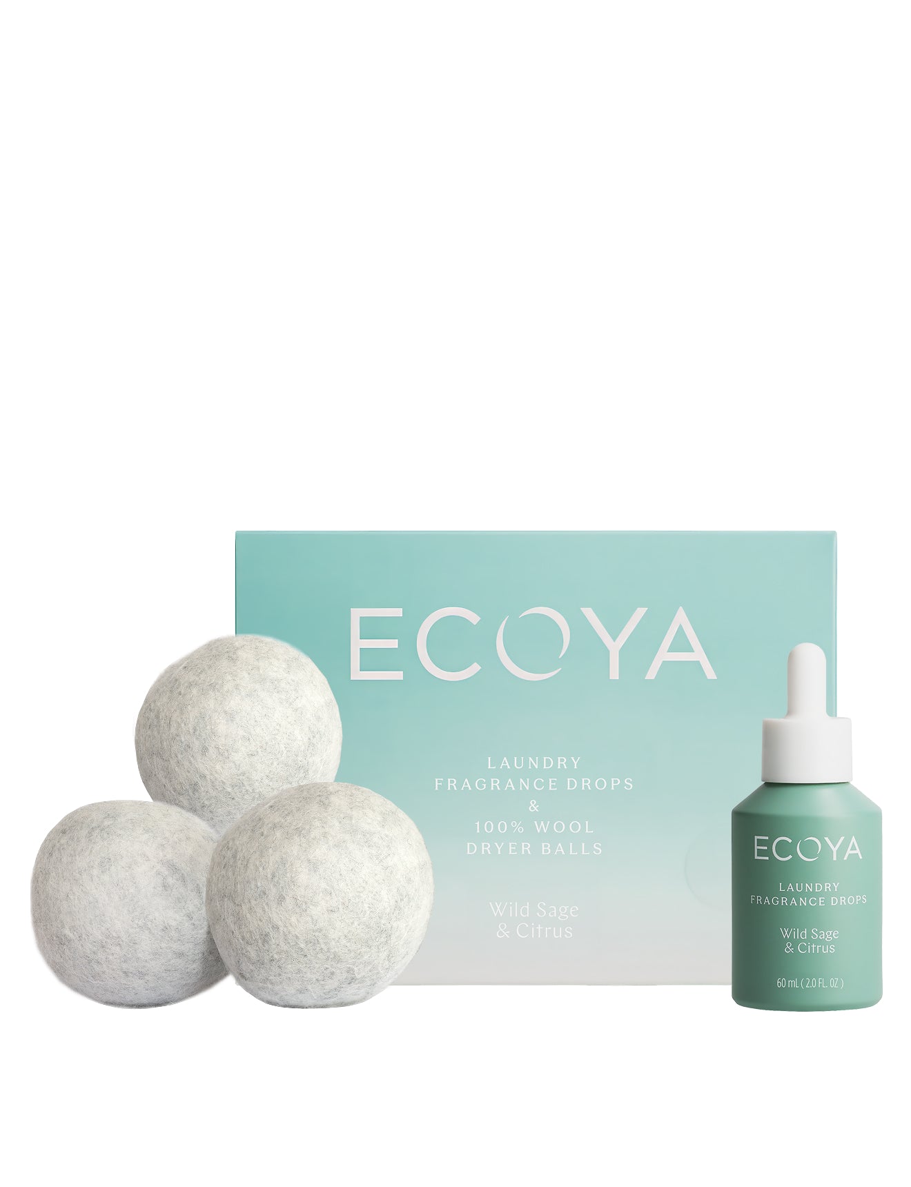 Laundry Dryer Ball Set - Wild Sage & Citrus