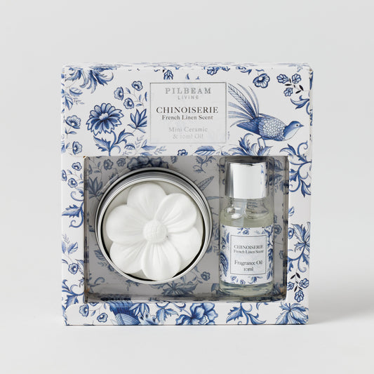 Chinoisere Scented Ceramic Disc Gift Set