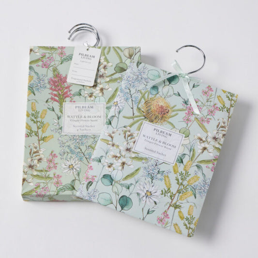 Wattle & Bloom Scented Hanging Sachets
