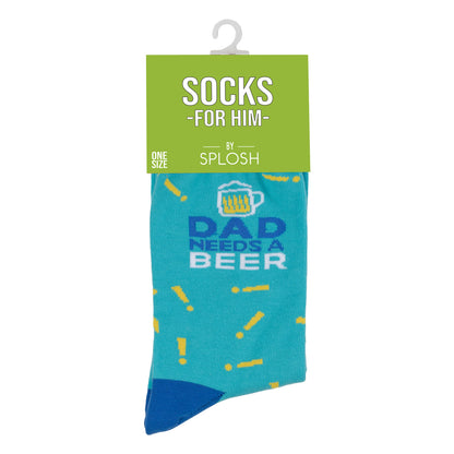 Socks - Dad Needs A Beer