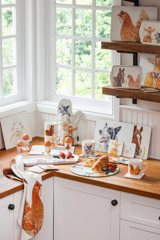 Farmyard Faces 2 Placemats 6pk