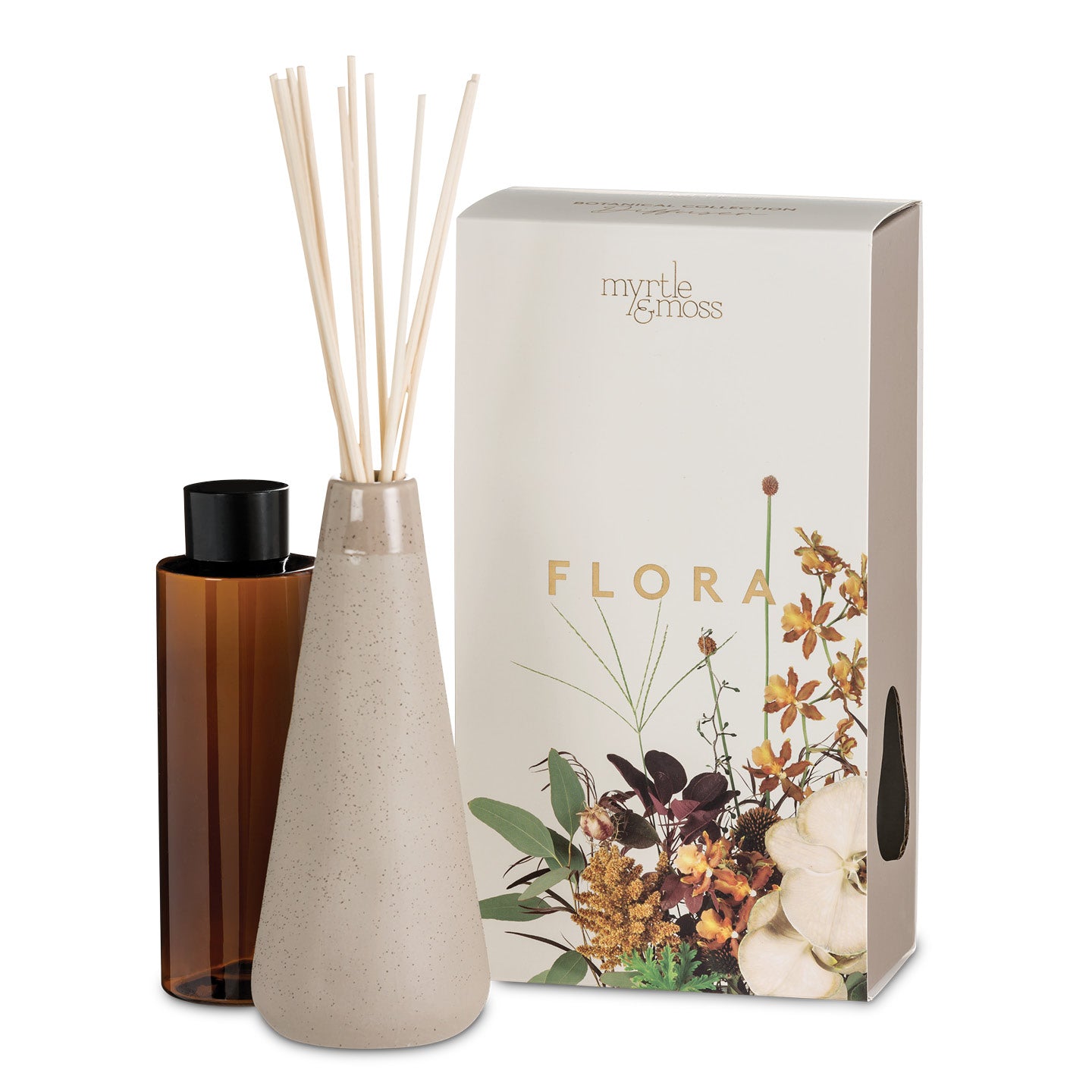 Diffuser - Flora Pebble Grey