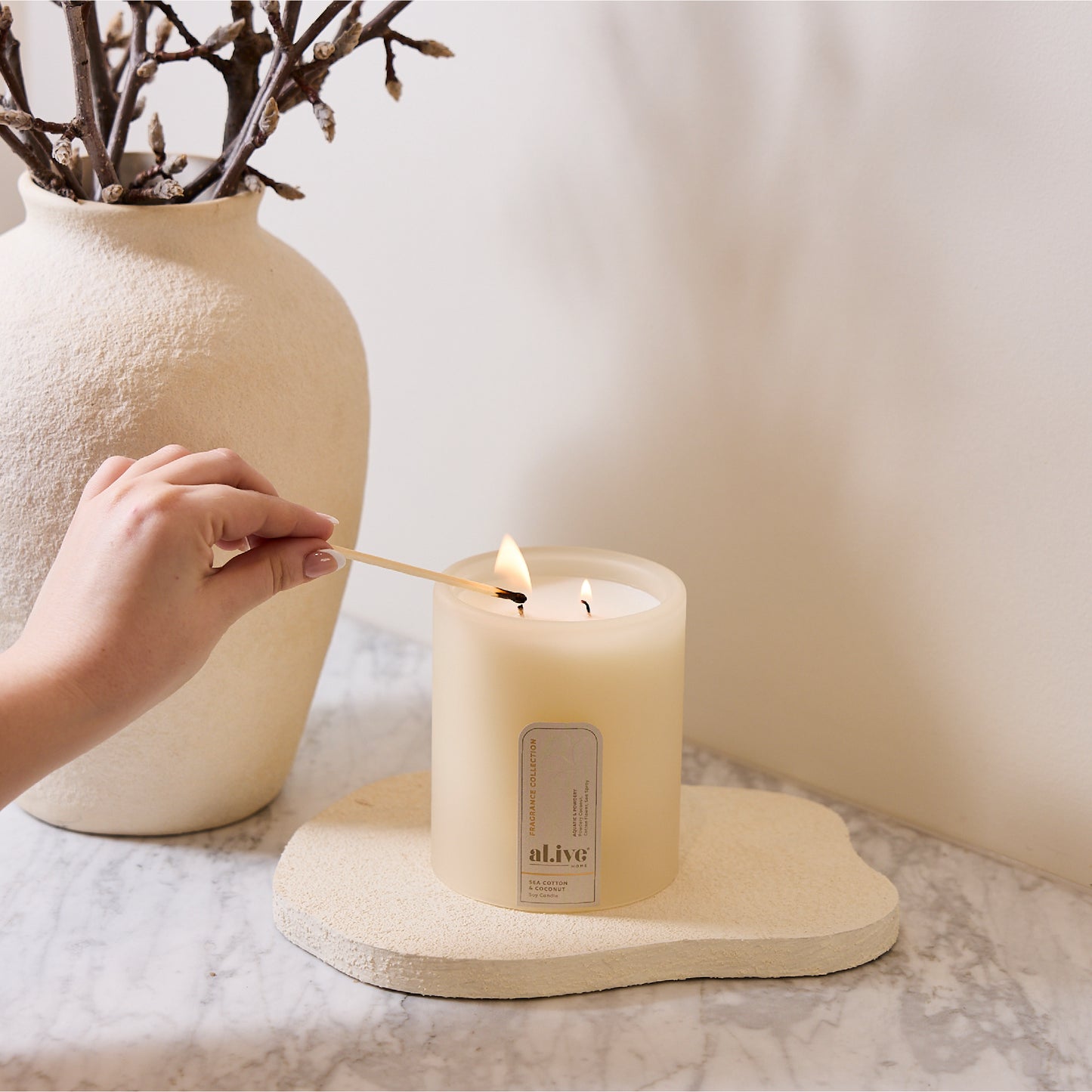 Candle  - Sea Cotton & Coconut
