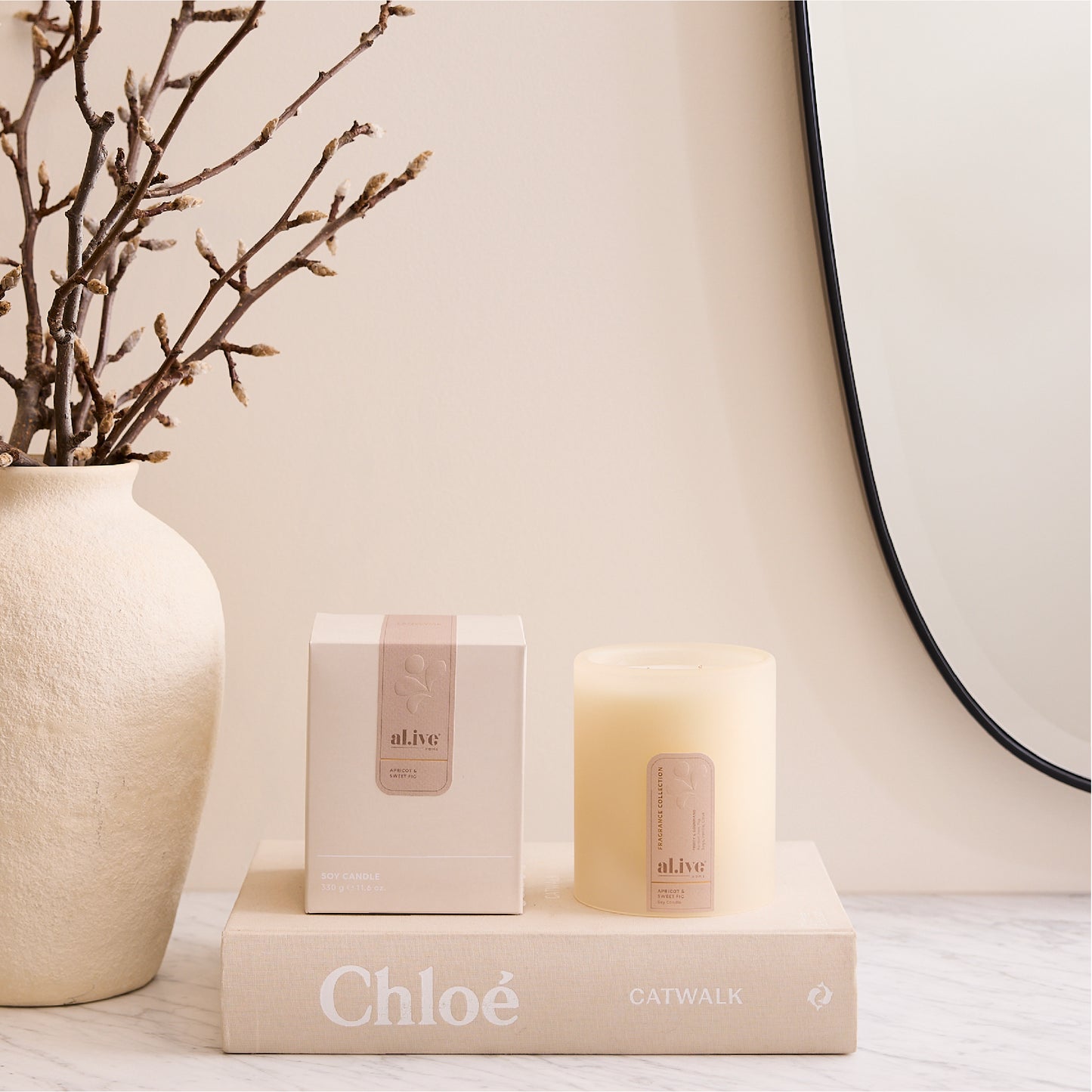 Candle  - Apricot & Sweet Fig
