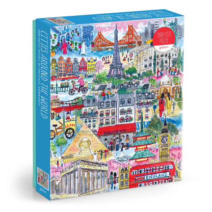 Galison Michael Storrings Cities Around the World 1000pc