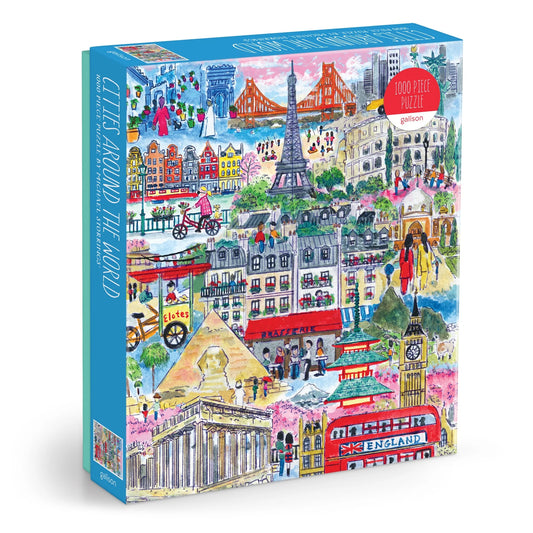 Galison Michael Storrings Cities Around the World 1000pc
