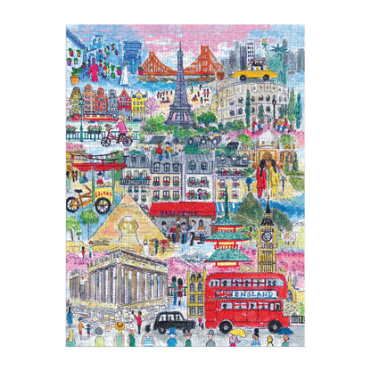 Galison Michael Storrings Cities Around the World 1000pc
