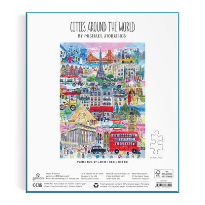 Galison Michael Storrings Cities Around the World 1000pc