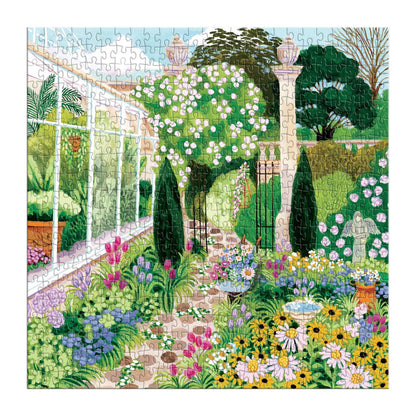 Galison Evergreen Gardens Puzzle 500pc