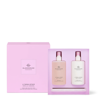 A Tahaa Affair Hand Care Duo with Tray