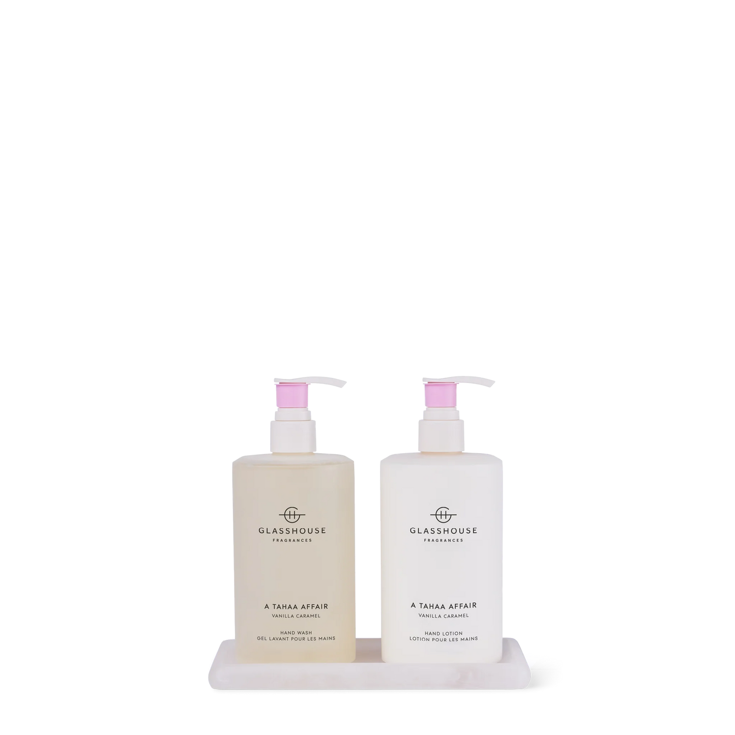 A Tahaa Affair Hand Care Duo with Tray