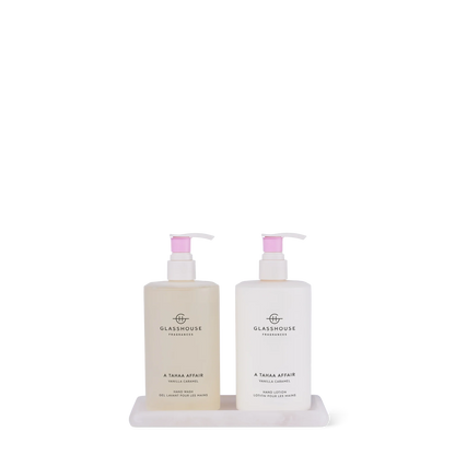 A Tahaa Affair Hand Care Duo with Tray
