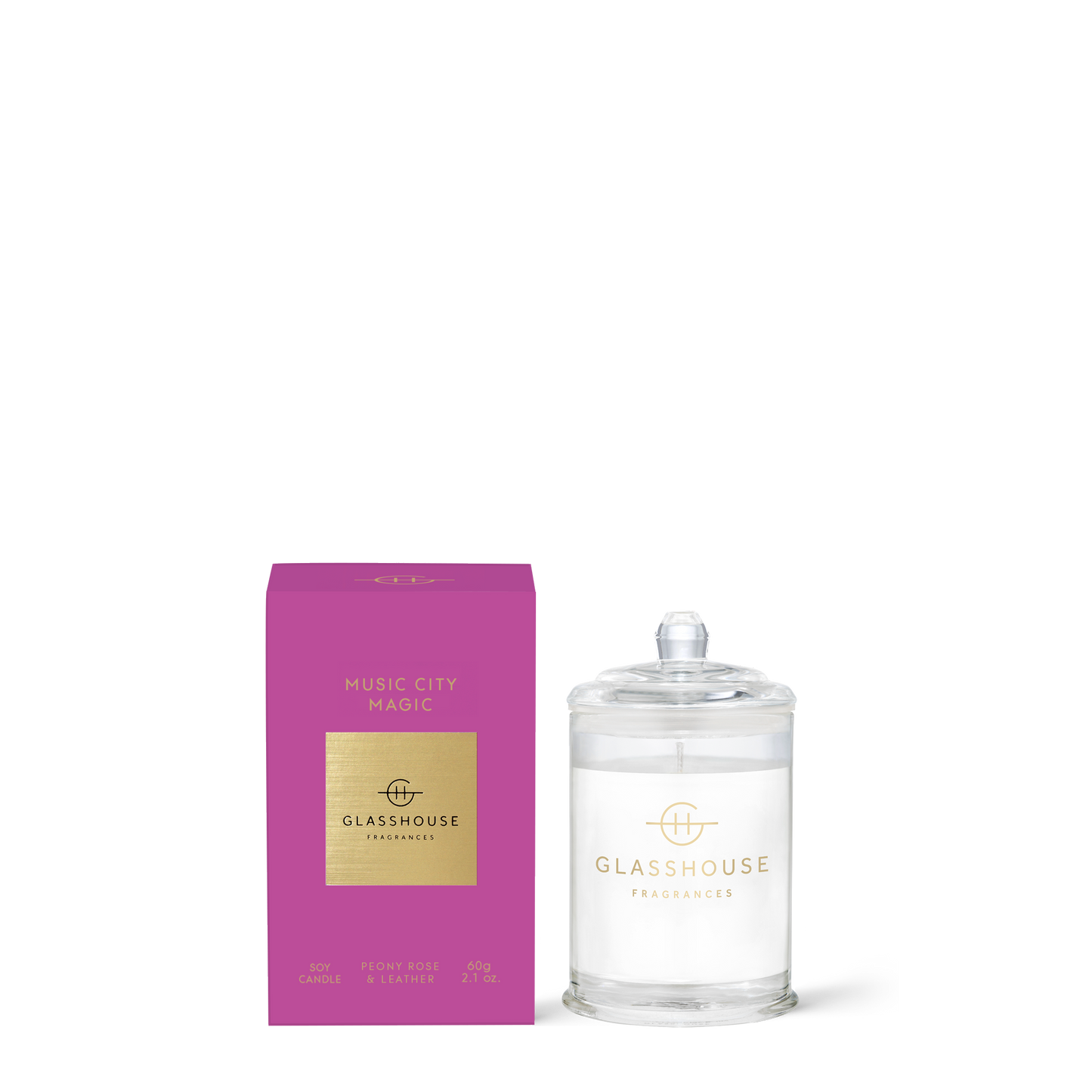 Music City Magic | Peony Rose & Leather 60g