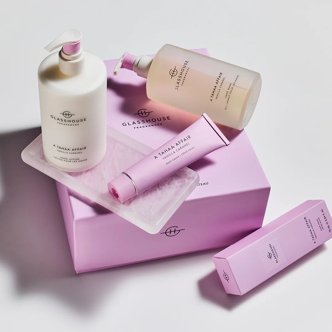 A Tahaa Affair Hand Care Duo with Tray