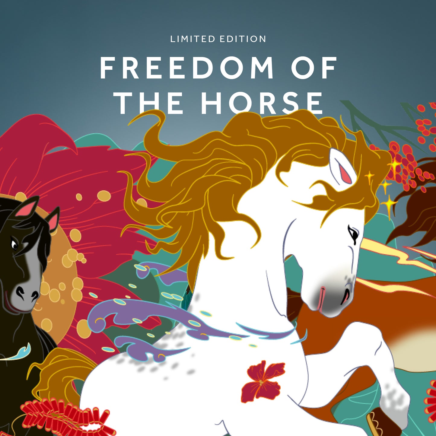 Freedom of the Horse  | Sweet Leather & Sunflowers LTD ED