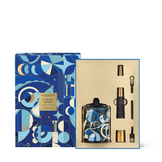 A Tahaa Affair Candle & Care Gift Set