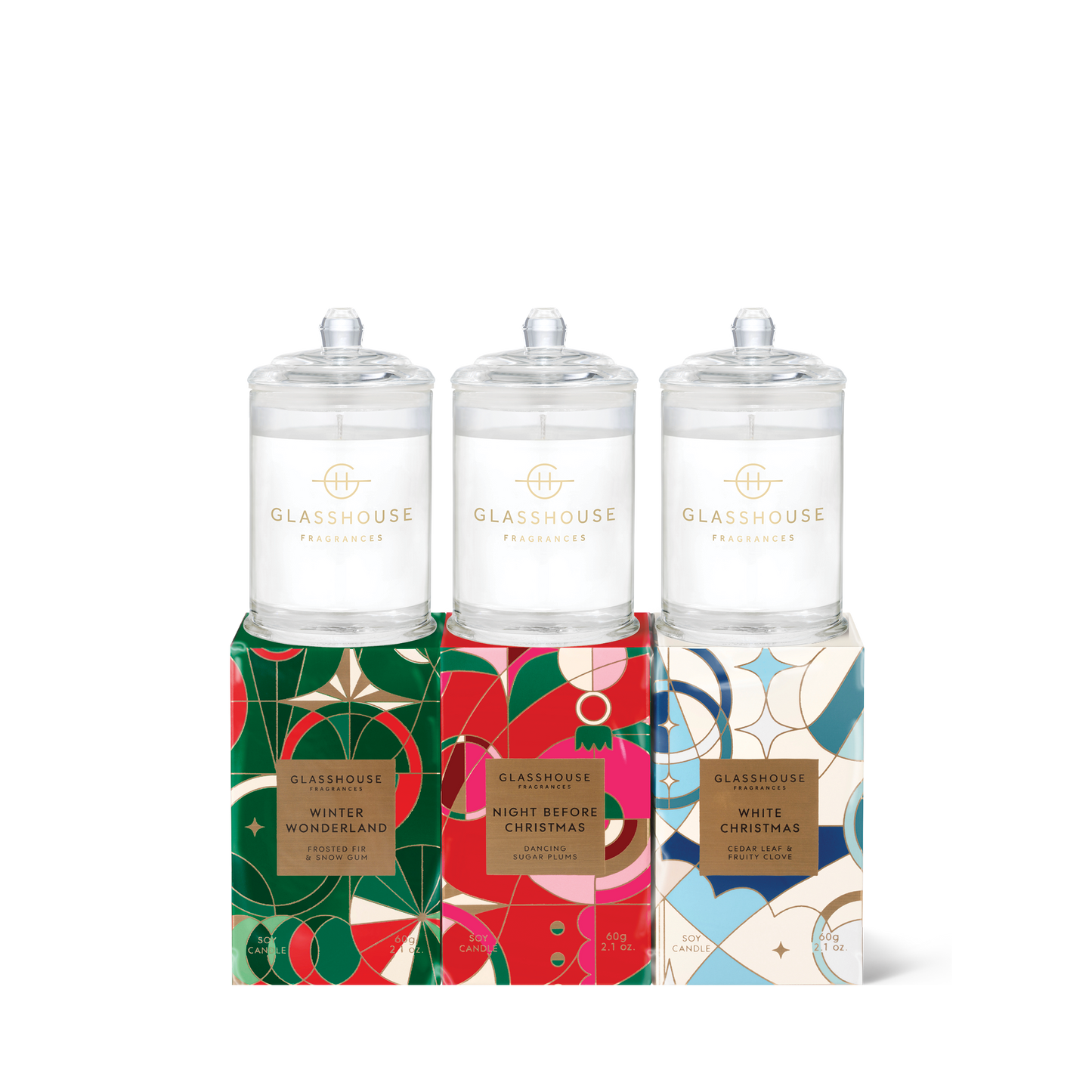 Mini Candle Trio 3x60g Candle