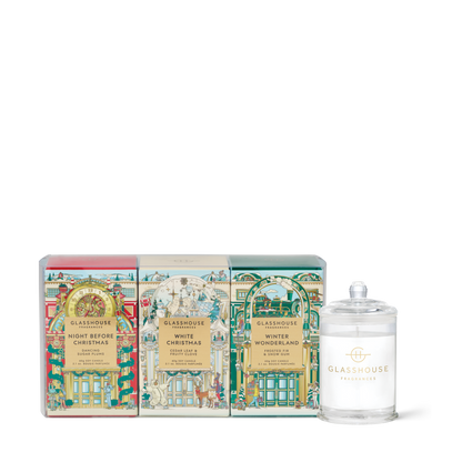 Christmas Trio 3x60g Candle