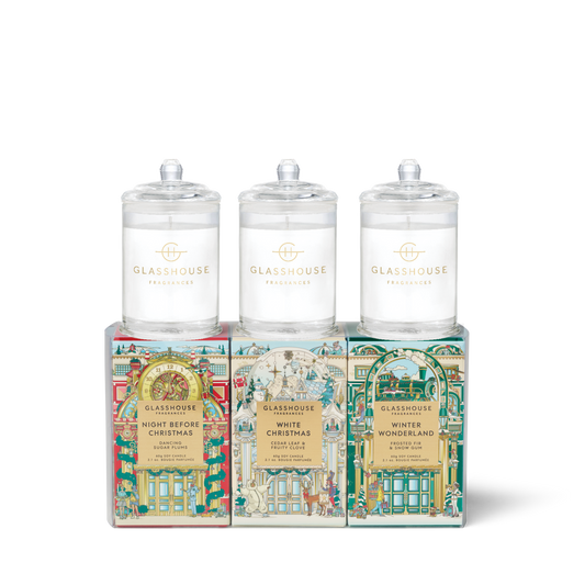 Christmas Trio 3x60g Candle