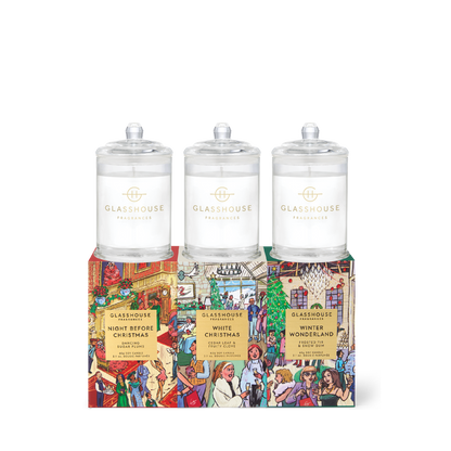 Christmas Trio 3x60g Candle
