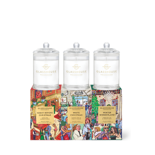 Christmas Trio 3x60g Candle