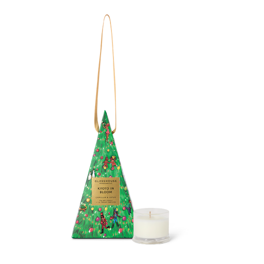 Kyoto In Bloom 30g Christmas Candle Bauble
